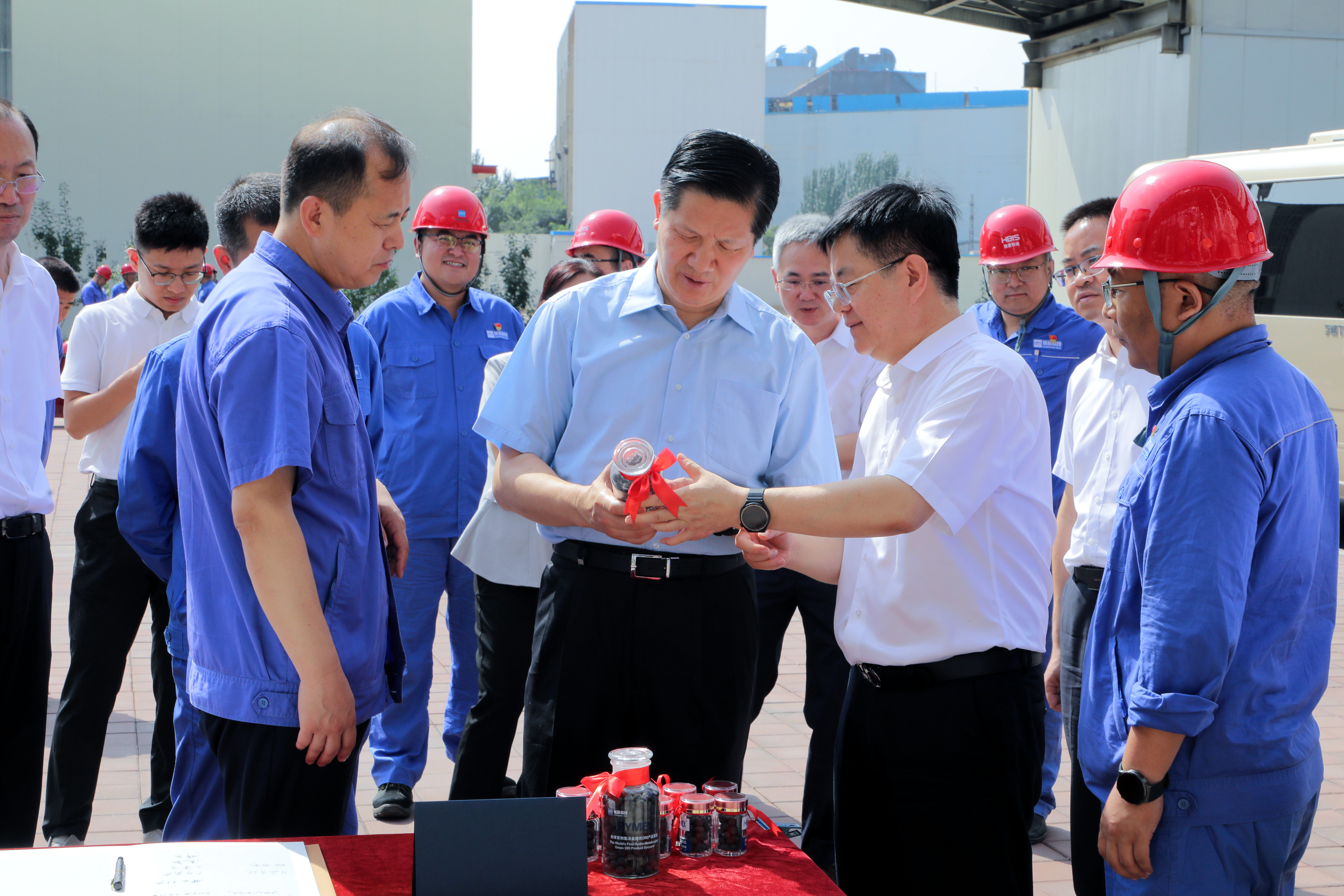 中冶京诚介绍氢冶金竖炉冶炼的DRI产品